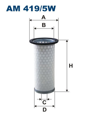 FILTRON AM 419/5W Filtro aria secondaria-Filtro aria secondaria-Ricambi Euro