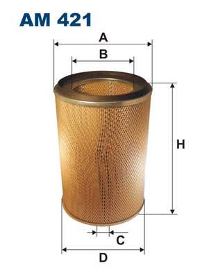 FILTRON AM 421 въздушен филтър