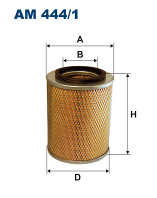 FILTRON AM 444/1 Filtro aria-Filtro aria-Ricambi Euro