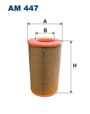 FILTRON AM 447 въздушен филтър