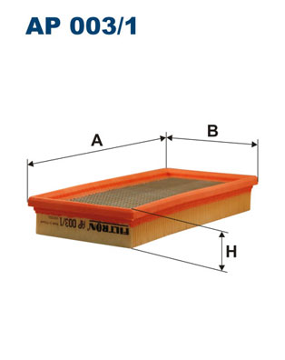 FILTRON AP 003/1 въздушен...