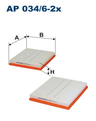 FILTRON AP 034/6-2x Filtro aria-Filtro aria-Ricambi Euro