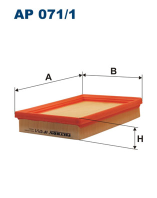 FILTRON AP 071/1 Filtro aria-Filtro aria-Ricambi Euro