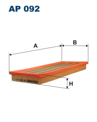 FILTRON AP 092 Filtro aria-Filtro aria-Ricambi Euro