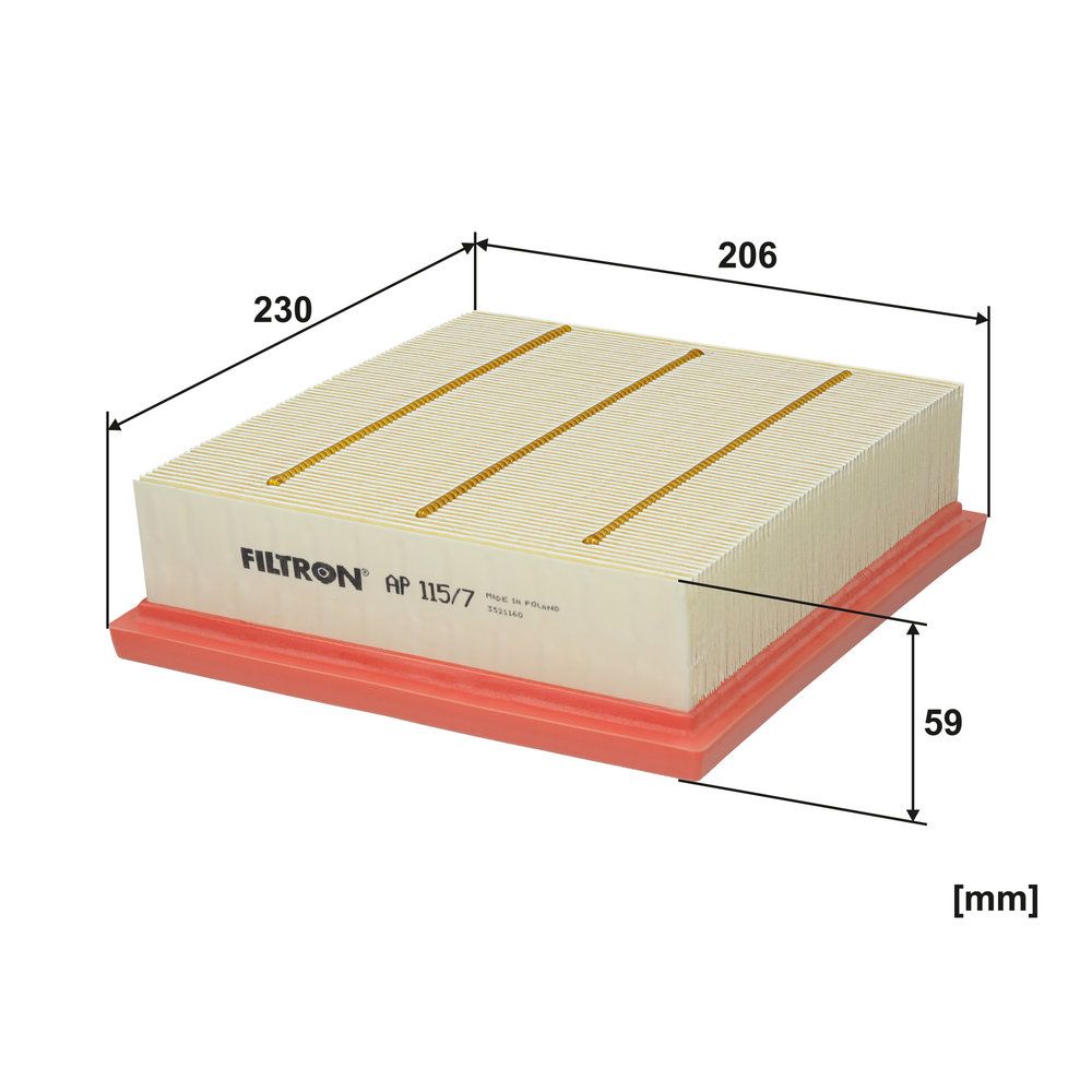 FILTRON AP 115/7 Vzduchový filter