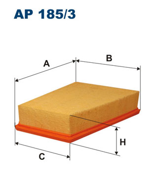 FILTRON AP 185/3 Filtro aria