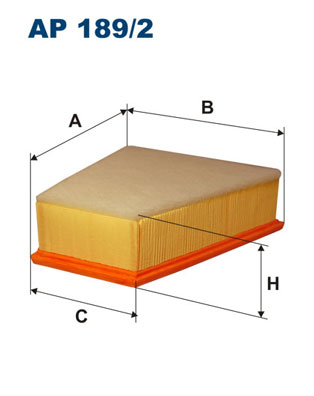 FILTRON AP 189/2 Filtro aria-Filtro aria-Ricambi Euro
