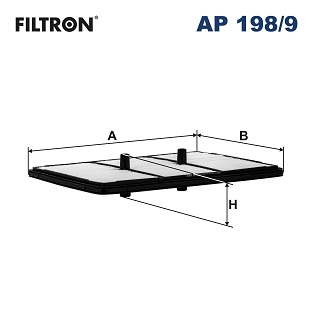 FILTRON AP 198/9 Air Filter...