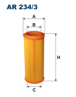 FILTRON AR 234/3 Filtro aria-Filtro aria-Ricambi Euro