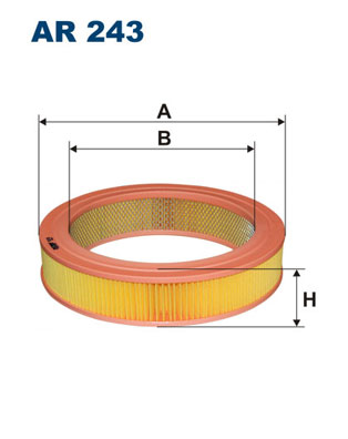 FILTRON AR 243 Vzduchový filtr