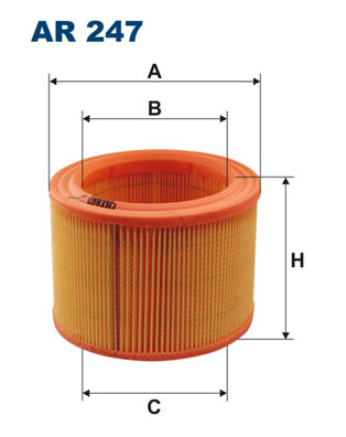 FILTRON AR 247 Vzduchový filtr