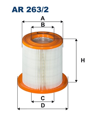 FILTRON AR 263/2 Filtro aria