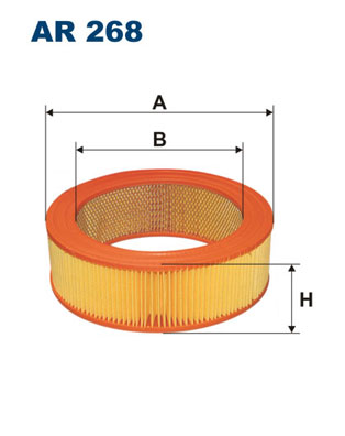 FILTRON AR 268 Vzduchový filtr