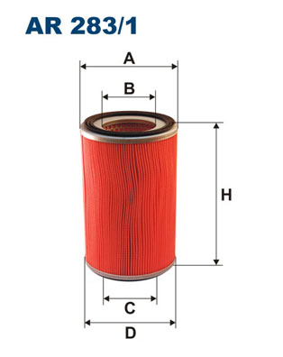 FILTRON AR 283/1 Filtro aria-Filtro aria-Ricambi Euro