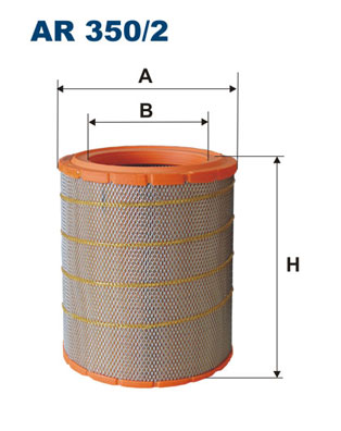 FILTRON AR 350/2 Luftfilter