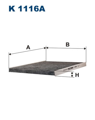 FILTRON K 1116A Filtro, Aria abitacolo-Filtro, Aria abitacolo-Ricambi Euro