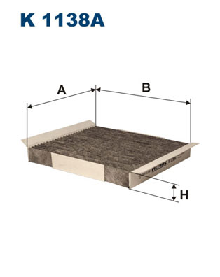 FILTRON K 1138A Filtro, Aria abitacolo-Filtro, Aria abitacolo-Ricambi Euro