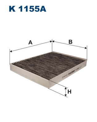 FILTRON K 1155A Filtro, Aria abitacolo-Filtro, Aria abitacolo-Ricambi Euro