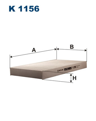 FILTRON K 1156 Filtro, Aria abitacolo-Filtro, Aria abitacolo-Ricambi Euro