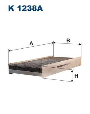 FILTRON K 1238A Filtro, Aria abitacolo-Filtro, Aria abitacolo-Ricambi Euro