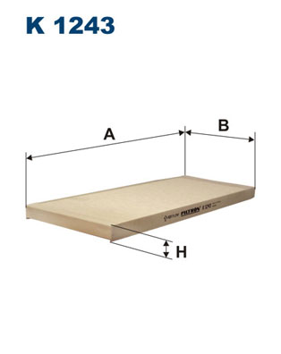 FILTRON K 1243 Filtro, Aria abitacolo-Filtro, Aria abitacolo-Ricambi Euro