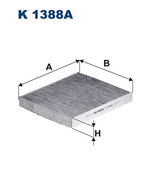 FILTRON K 1388A Filtro, Aria abitacolo