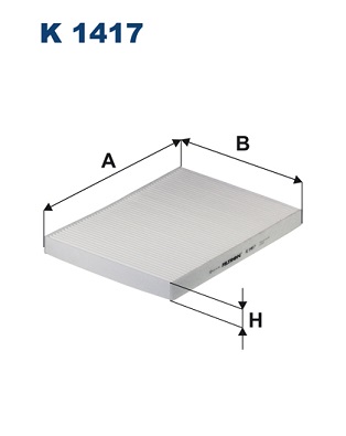 FILTRON K 1417 Filtro, Aria abitacolo-Filtro, Aria abitacolo-Ricambi Euro