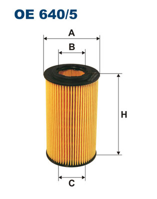 FILTRON OE 640/5 Filtro olio-Filtro olio-Ricambi Euro