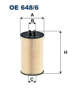 FILTRON OE 648/6 Olejový filtr