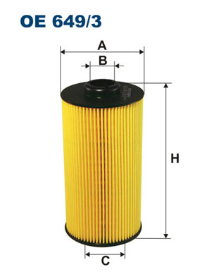 FILTRON OE 649/3 Olejový filtr