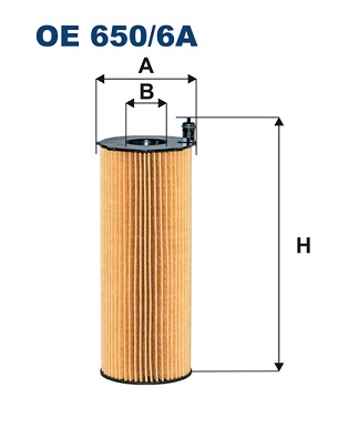 FILTRON OE 650/6A Oljefilter