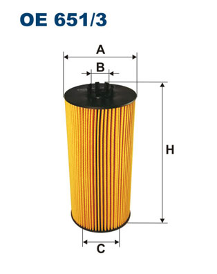 FILTRON OE 651/3 Filtro olio-Filtro olio-Ricambi Euro