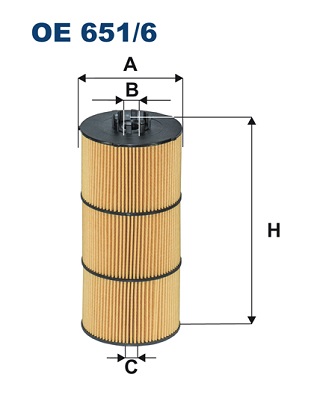 FILTRON OE 651/6 Filtro olio-Filtro olio-Ricambi Euro