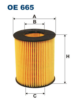 FILTRON OE 665 Filtro olio