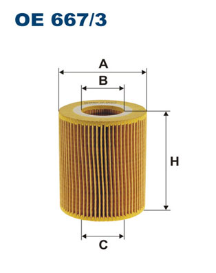 FILTRON OE 667/3 Olejový filtr