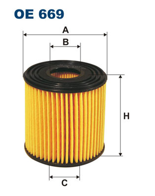 FILTRON OE 669 Filtro olio-Filtro olio-Ricambi Euro