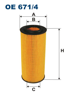 FILTRON OE 671/4 Filtro olio