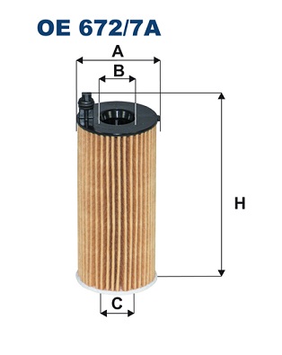 FILTRON OE 672/7A Filtro olio-Filtro olio-Ricambi Euro