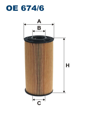 FILTRON OE 674/6 Olejový filtr