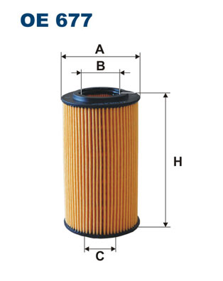 FILTRON OE 677 Filtro olio