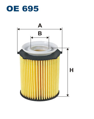 FILTRON OE 695 Filtro olio-Filtro olio-Ricambi Euro