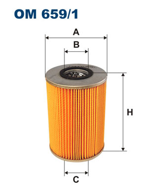 FILTRON OM 659/1 Filtro olio-Filtro olio-Ricambi Euro