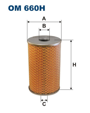 FILTRON OM 660H Filtro, Sistema idraulico di lavoro-Filtro, Sistema idraulico di lavoro-Ricambi Euro