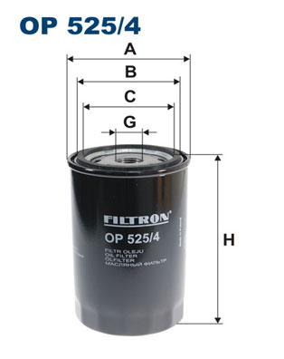FILTRON OP 525/4 Olejový filtr