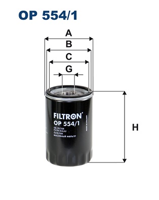 FILTRON OP 554/1 Filtro olio