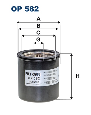 FILTRON OP 582 Olejový filtr