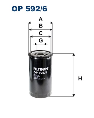 FILTRON OP 592/6 Olejový filtr