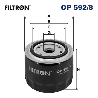 FILTRON OP 592/8 Filtro olio