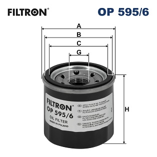 FILTRON OP 595/6 Oil Filter...