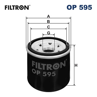 FILTRON OP 595 Filtro olio-Filtro olio-Ricambi Euro